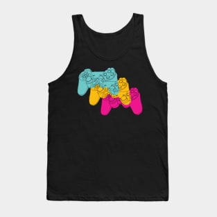 Layers of Controllers Tank Top